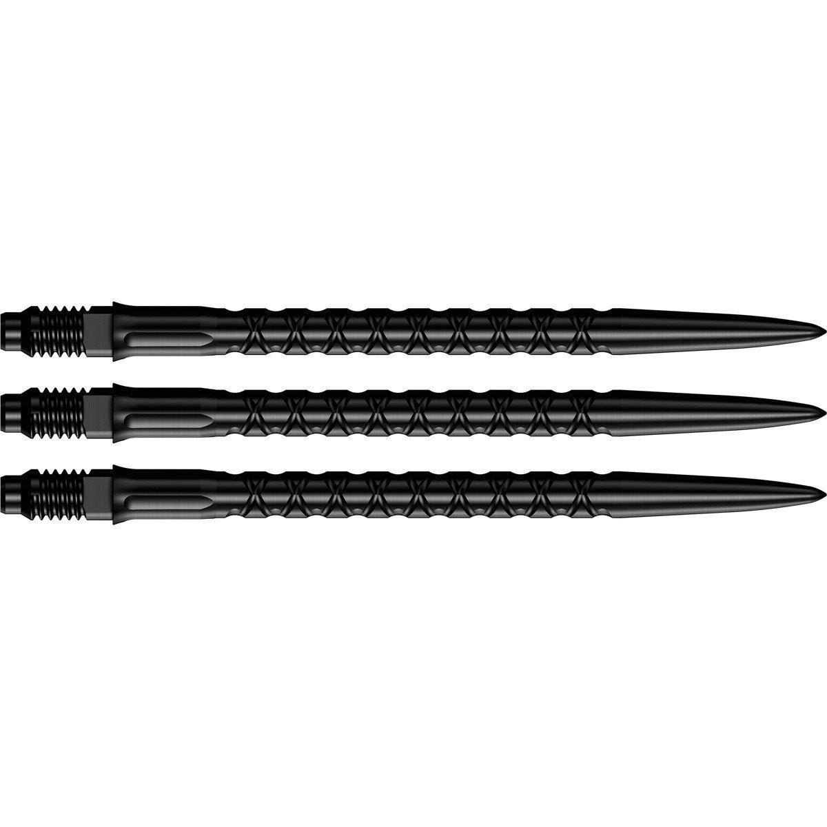 Mission R2.5 Rapid Dart Points - Steel Tip - SC1 - Black - 35mm
