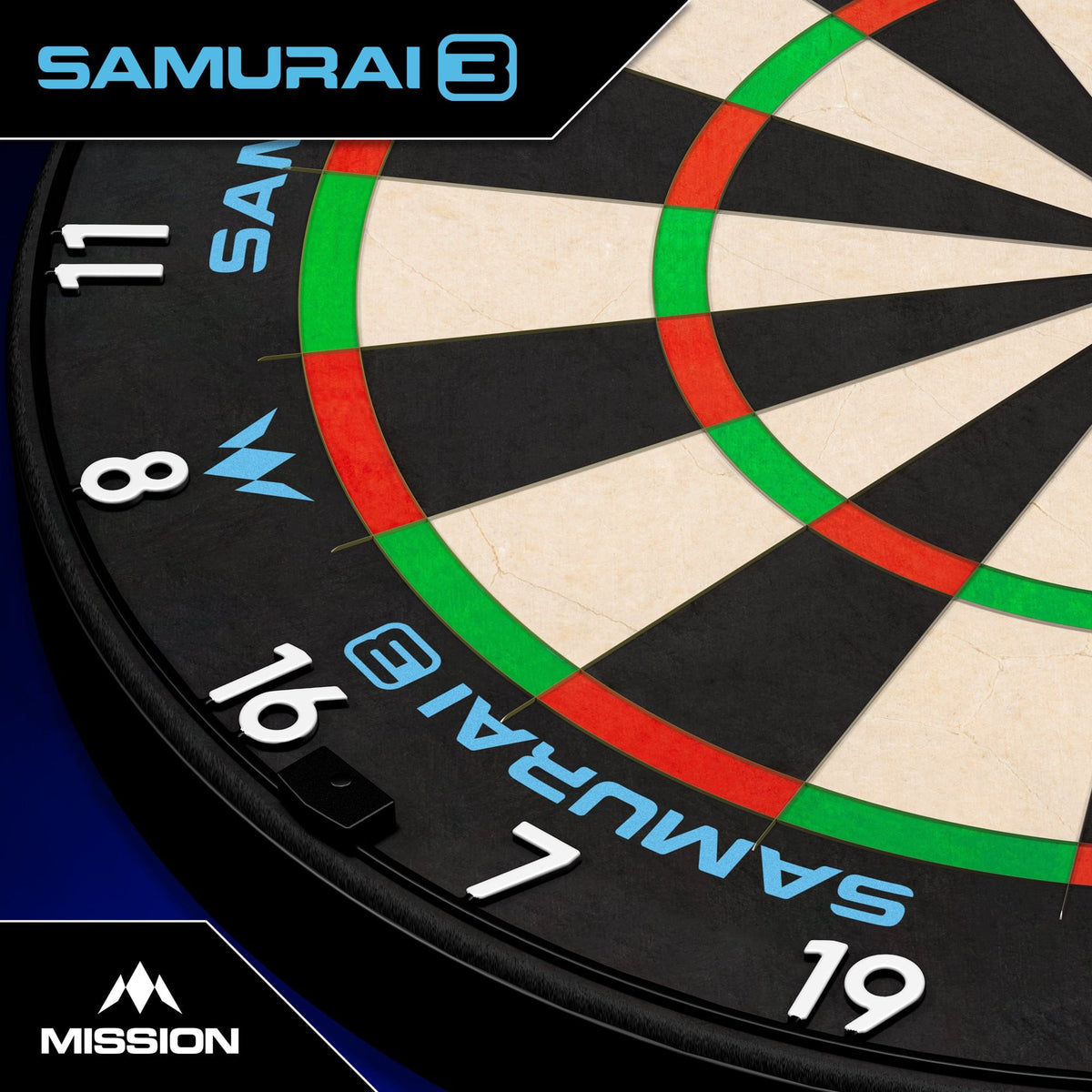Mission Samurai 3 - Dartboard (detail 1)