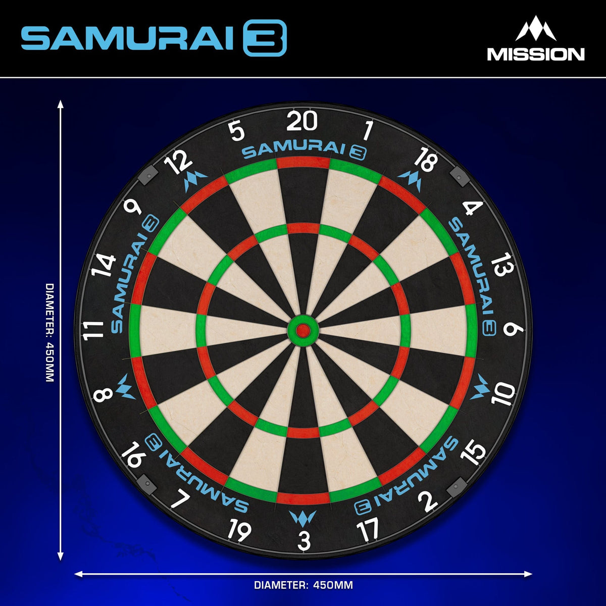 Mission Samurai 3 - Dartboard (detail 4)