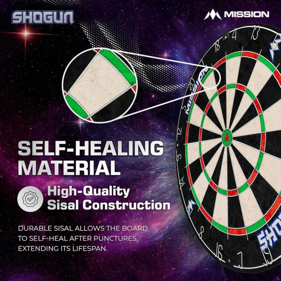 Mission Sisal Dartboard Shogun (detail 3)