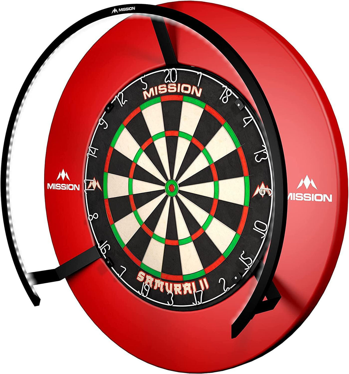 Mission Torus 270 LED Dartbord Verlichting (detail 1)