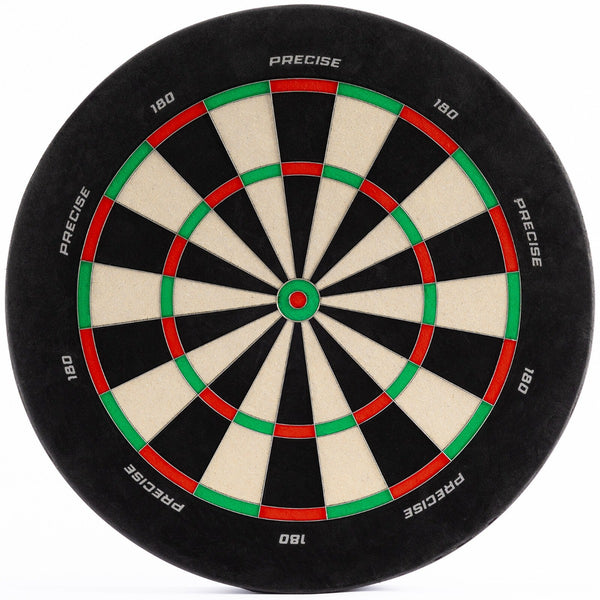 Precise180 Endorphine Dartbord met witte nummering incl. 4 magnetische houders