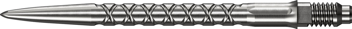 Mission R2.5 Rapid Dart Points - Steel Tip - SC1 - Silver - 30mm