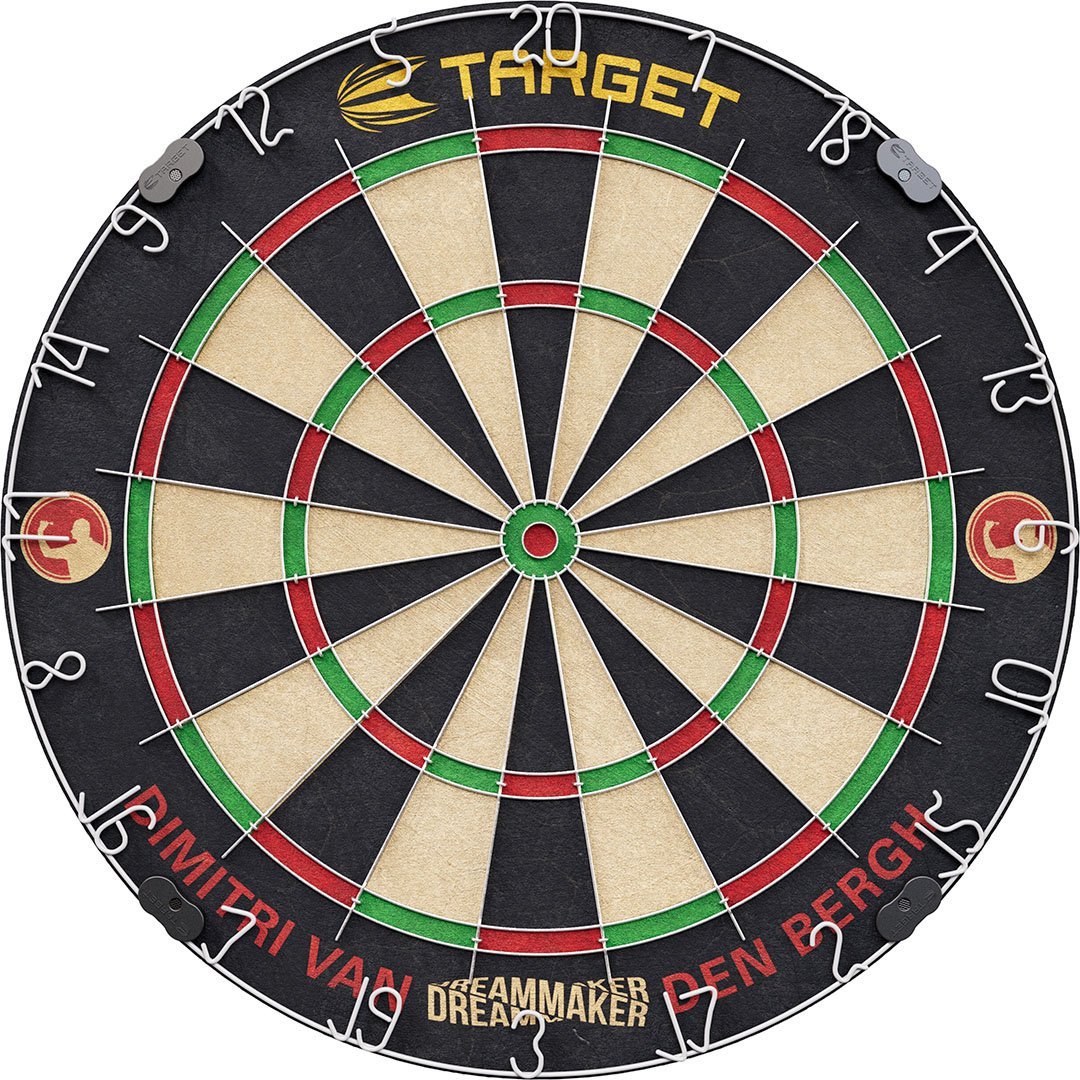 Target Dimitri van den Bergh Dartbord Set (detail 2)