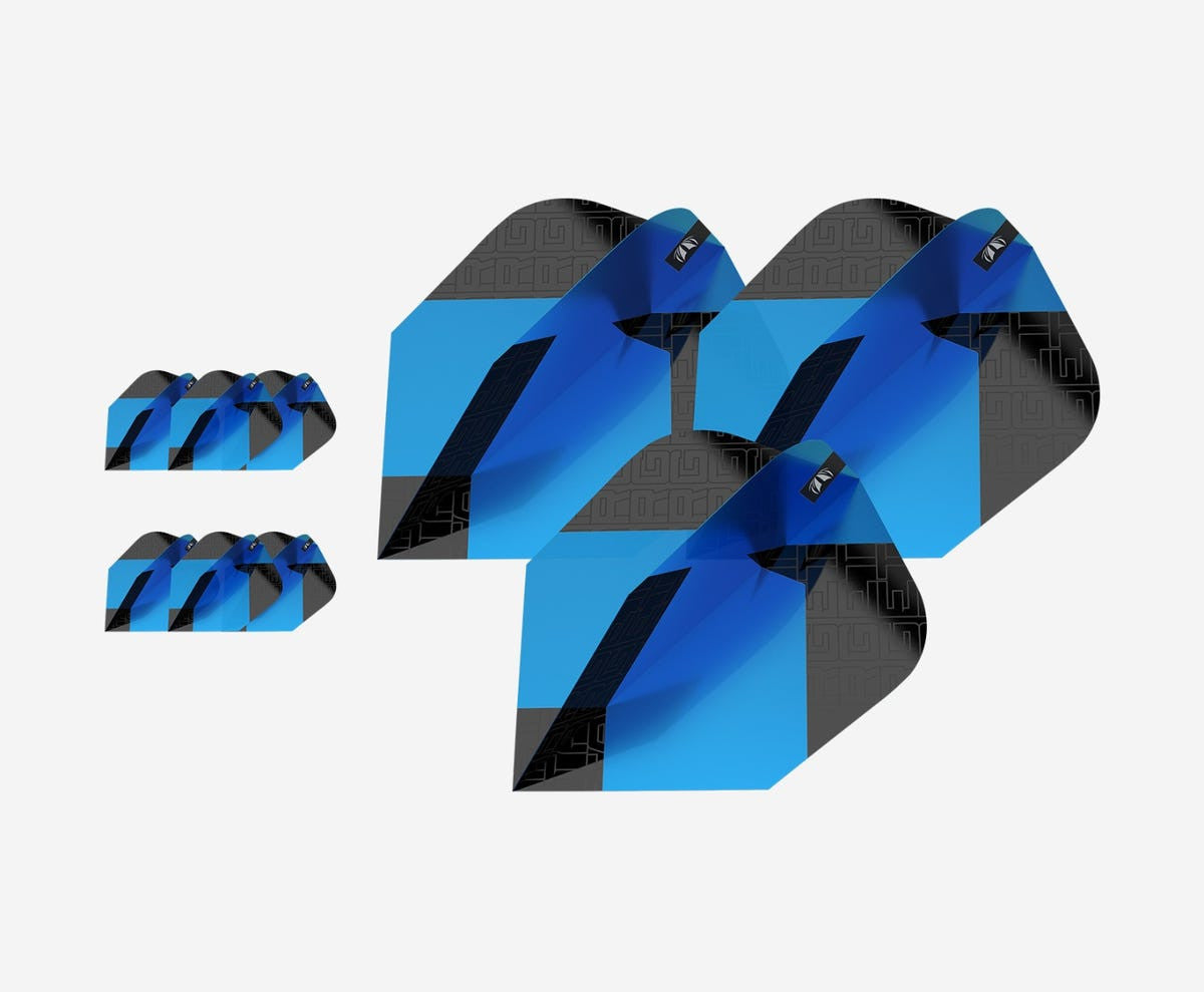 Target Flights Tag no2 zwart en blauw