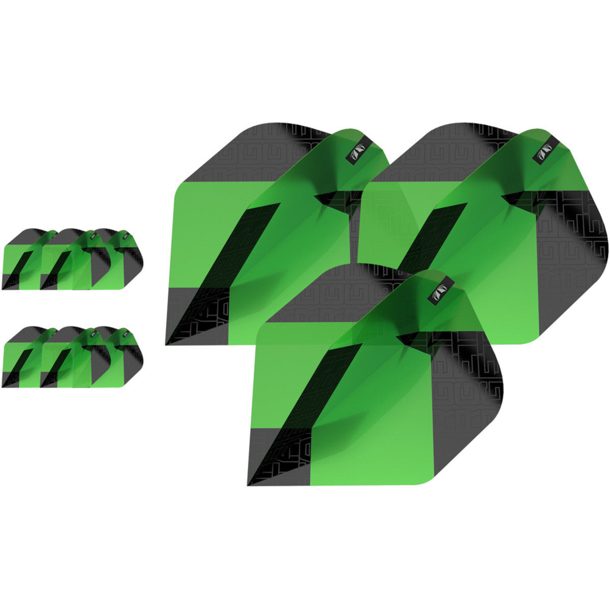 Target Flights Tag no2 zwart/groen (detail 1)