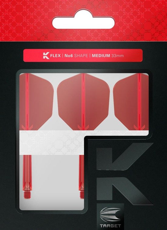Target K-Flex Flight System No.6 In Between Red (detail 4)