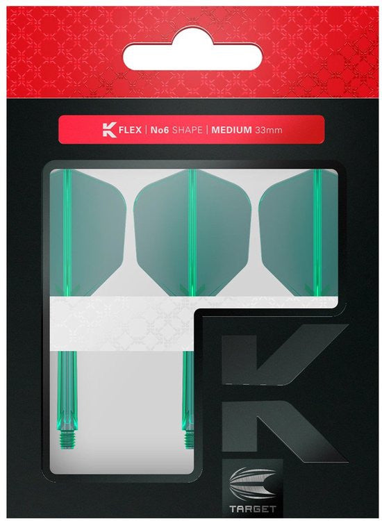 Target K-Flex Flight System No.6 Medium Green (detail 3)