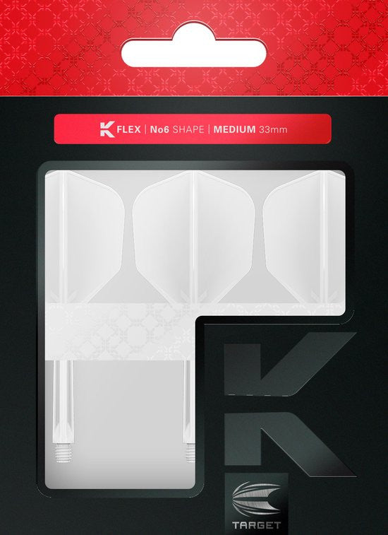 Target K-Flex Flight System No.6 Medium White (detail 4)