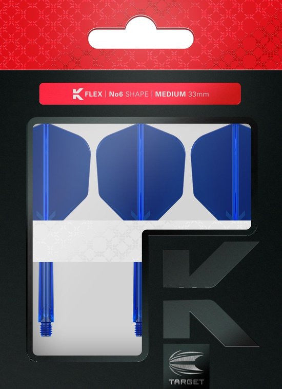 Target K-Flex Flight System No.6 Short Blue (detail 3)