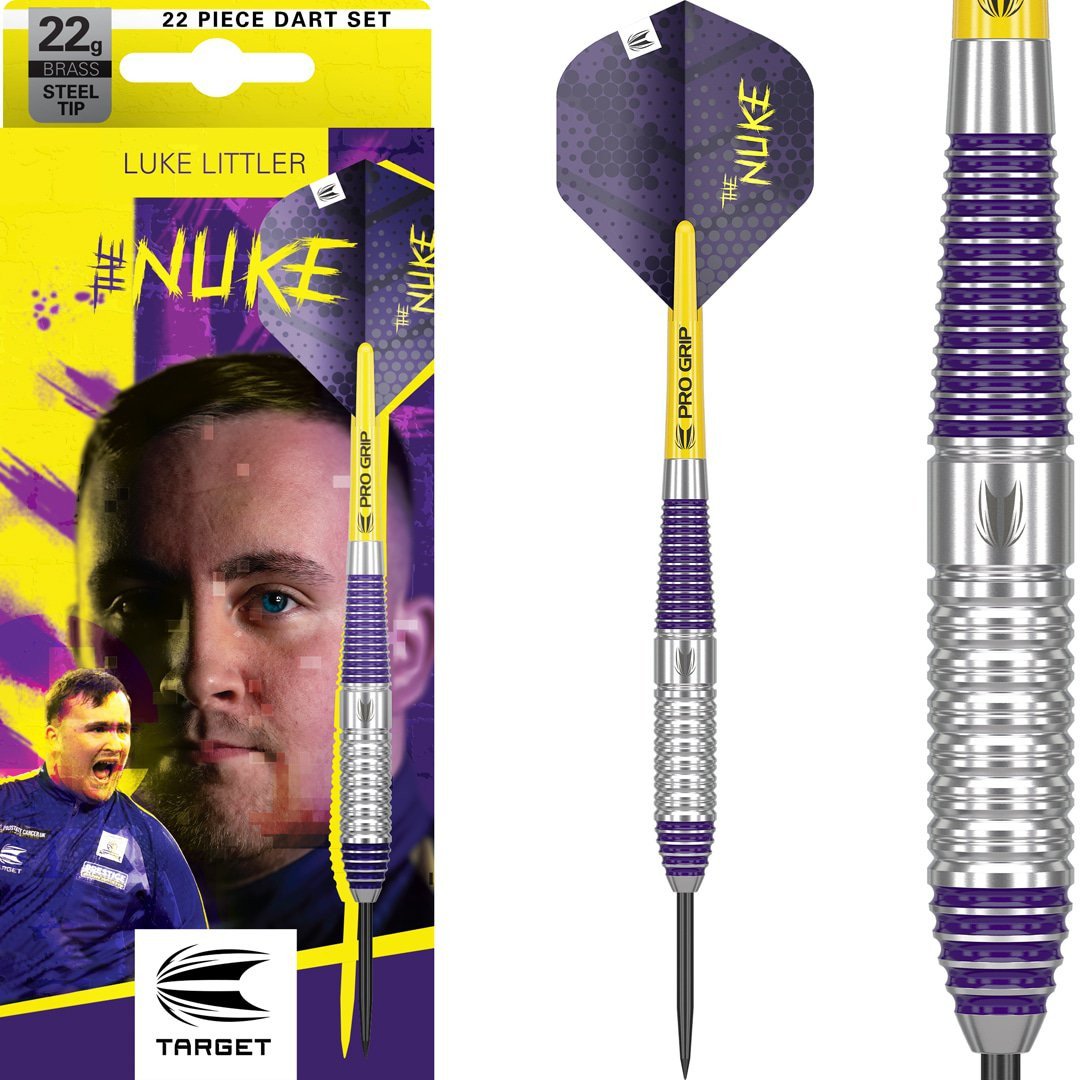 Target Luke Littler Brass Dartpijlen