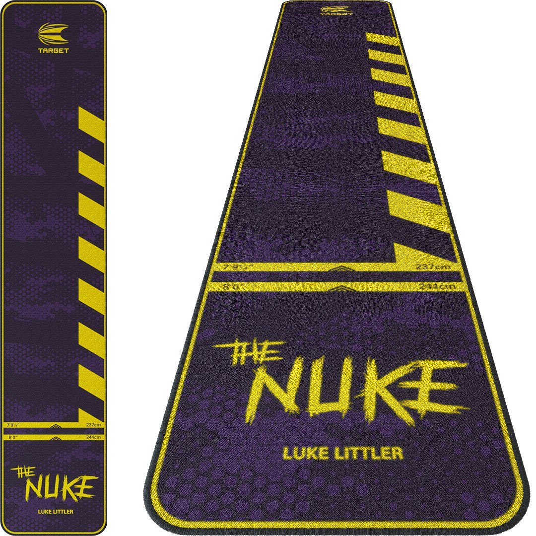Target Luke Littler The Nuke Dart Mat 60 cm