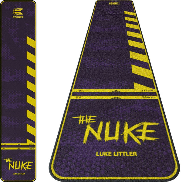 Target Luke Littler The Nuke Dart Mat 60 cm