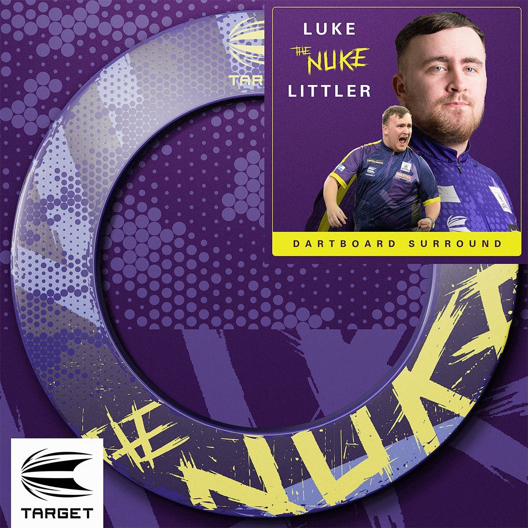Target Luke Littler The Nuke PU Dart Surround (detail 3)