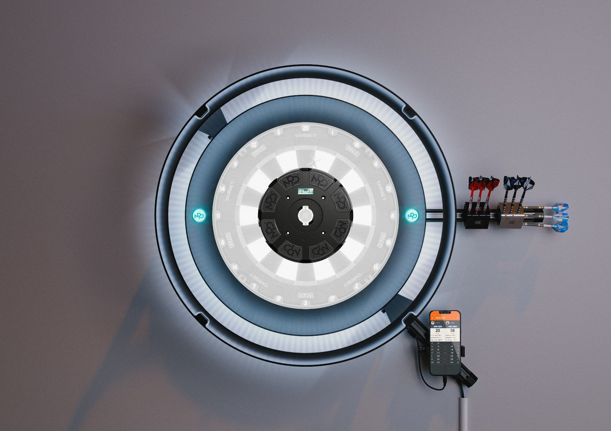Target Mod Dartbord Surround Zwart (detail 4)