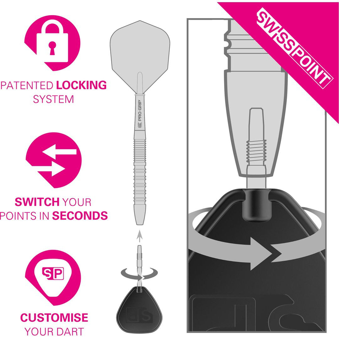 Target Swiss Points Storm Nano Black 30 mm (detail 5)