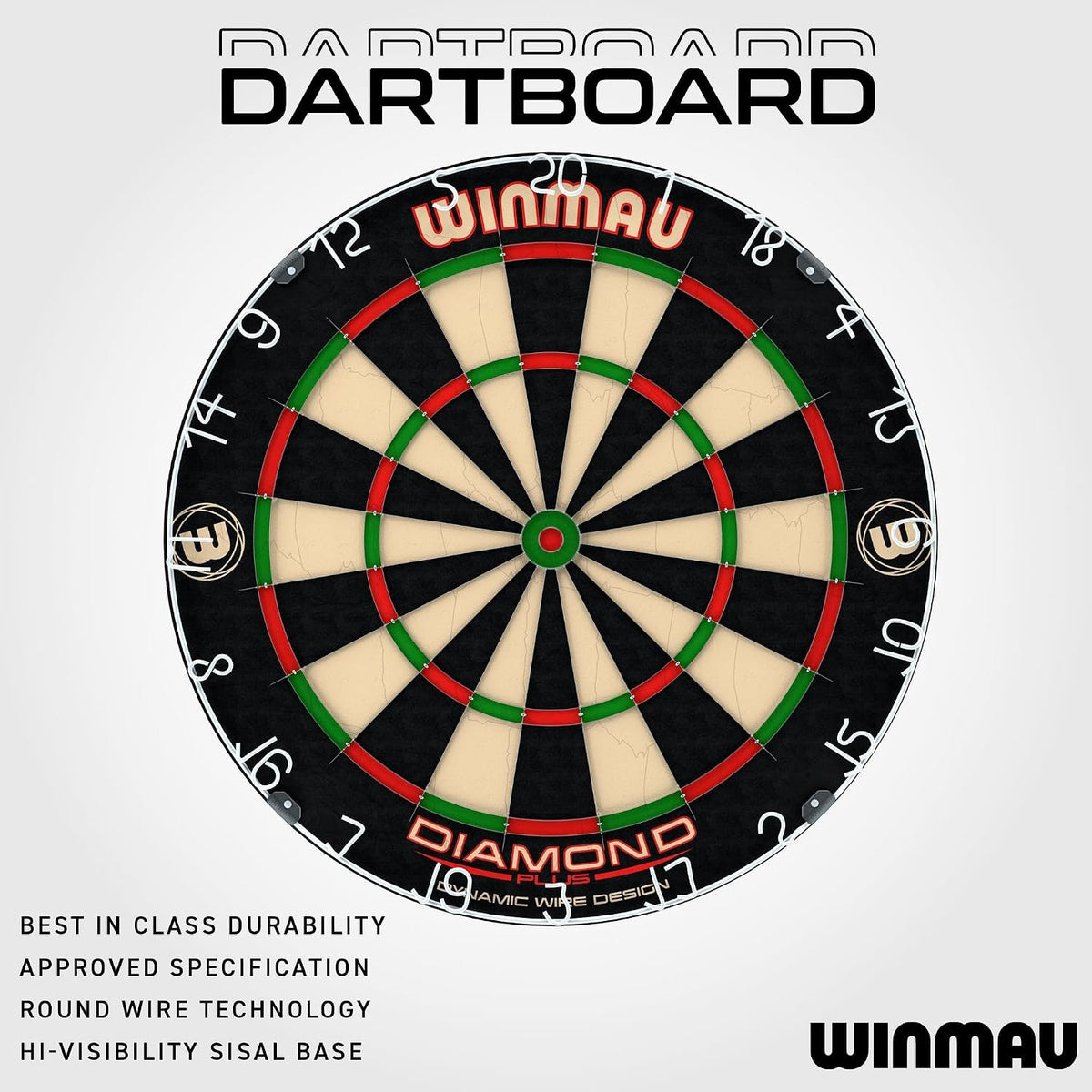 Winmau Diamond Plus Professioneel dartbord surround set (detail 6)