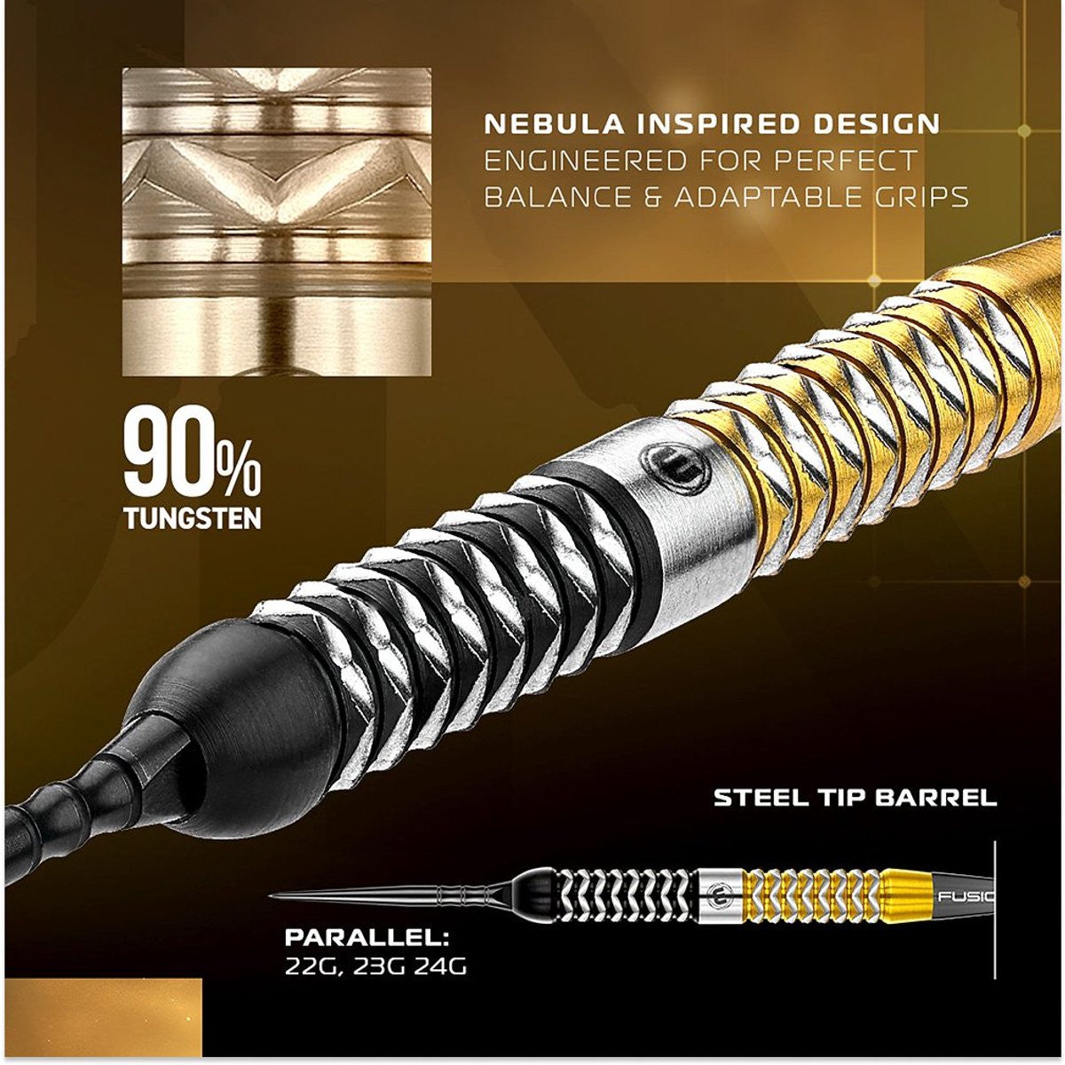 Winmau Exion Parallel Switch Point 90% Dartpijlen (detail 21)