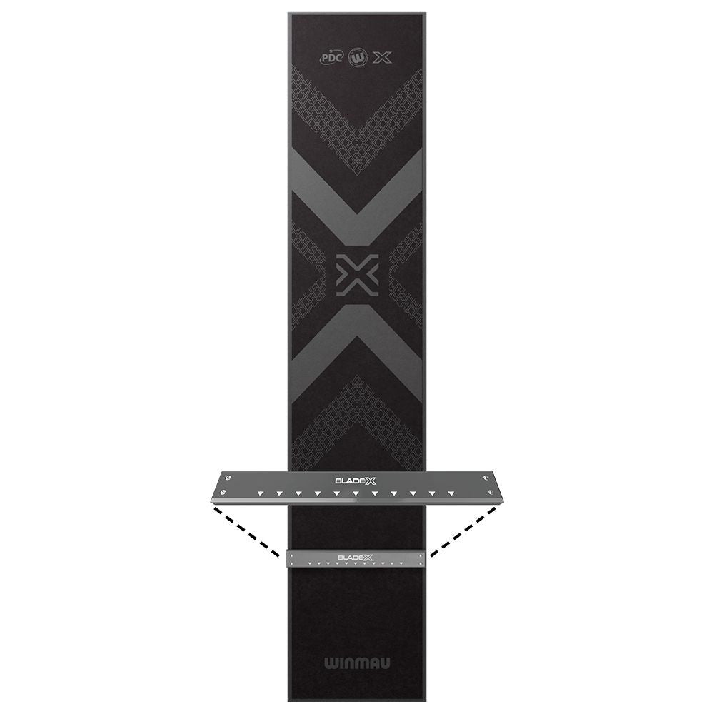 Winmau Pro Zone Blade-X dartmat incl. oche (detail 3)